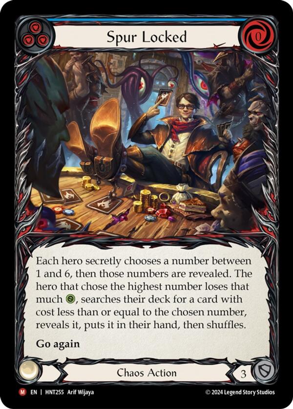 Spur Locked [HNT255] (The Hunted)  Rainbow Foil | Devastation Store