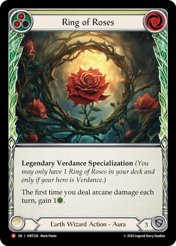 Ring of Roses [HNT256] (The Hunted)  Rainbow Foil | Devastation Store