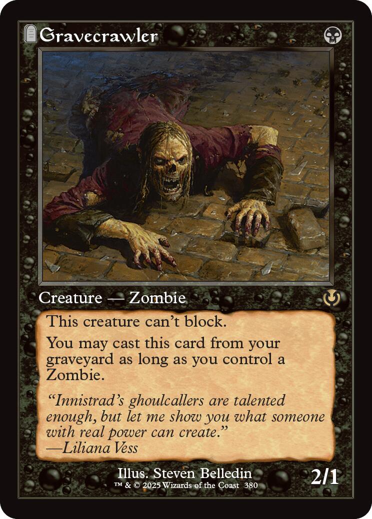 Gravecrawler (Retro Frame) [Innistrad Remastered] | Devastation Store