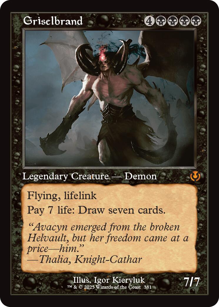 Griselbrand (Retro Frame) [Innistrad Remastered] | Devastation Store