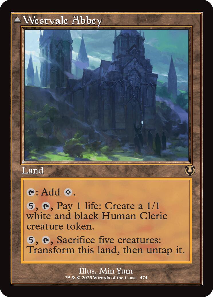 Westvale Abbey // Ormendahl, Profane Prince (Retro Frame) [Innistrad Remastered] | Devastation Store