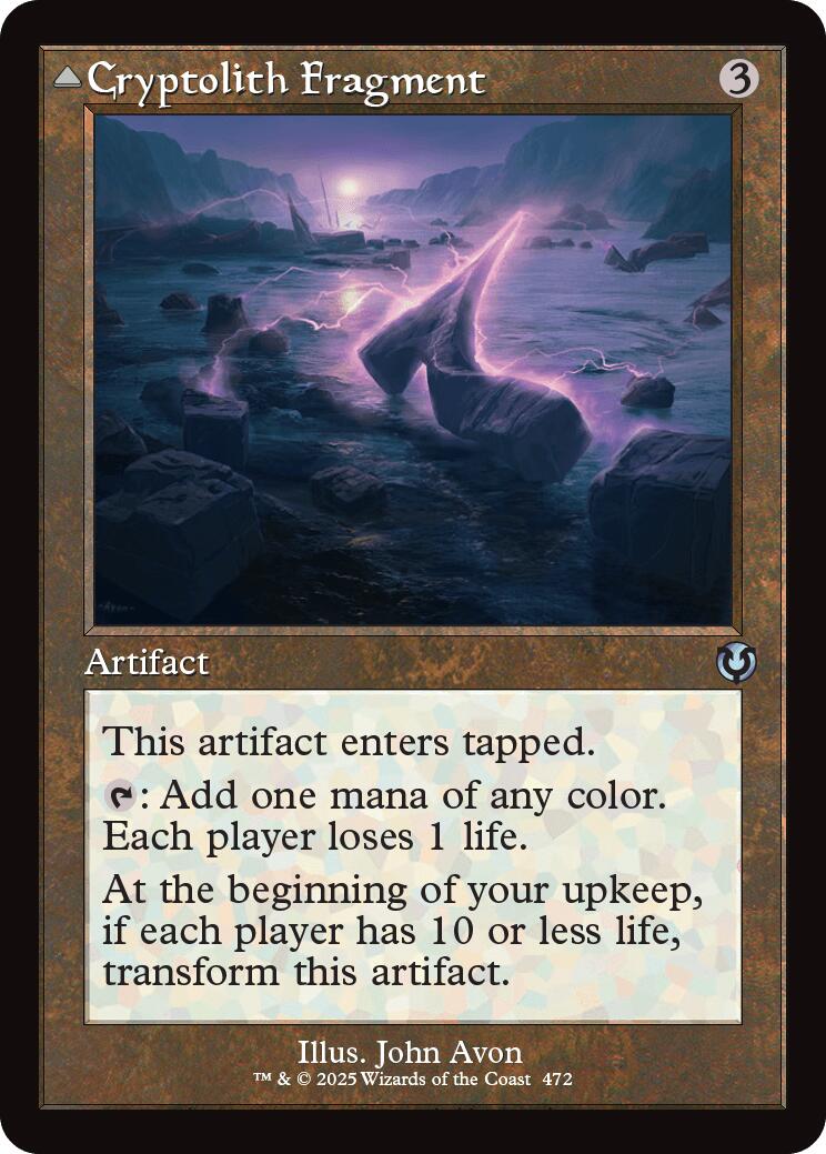 Cryptolith Fragment // Aurora of Emrakul (Retro Frame) [Innistrad Remastered] | Devastation Store