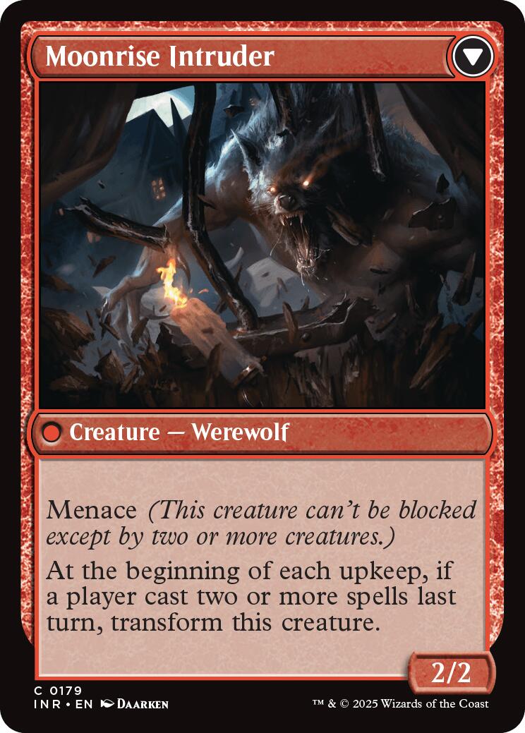 Village Messenger // Moonrise Intruder [Innistrad Remastered] | Devastation Store