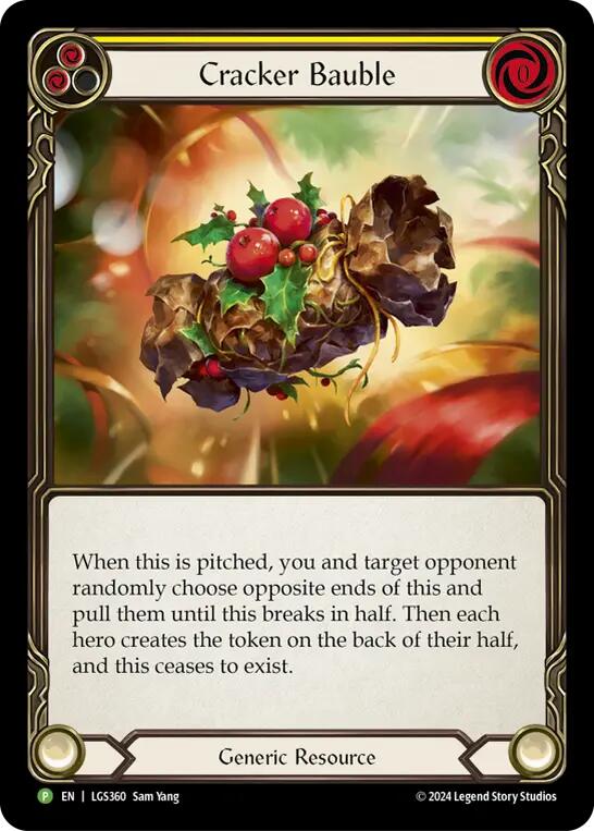 Cracker Bauble // Gold and Bloodrot Pox [LGS360-FUN003] (Promo) | Devastation Store