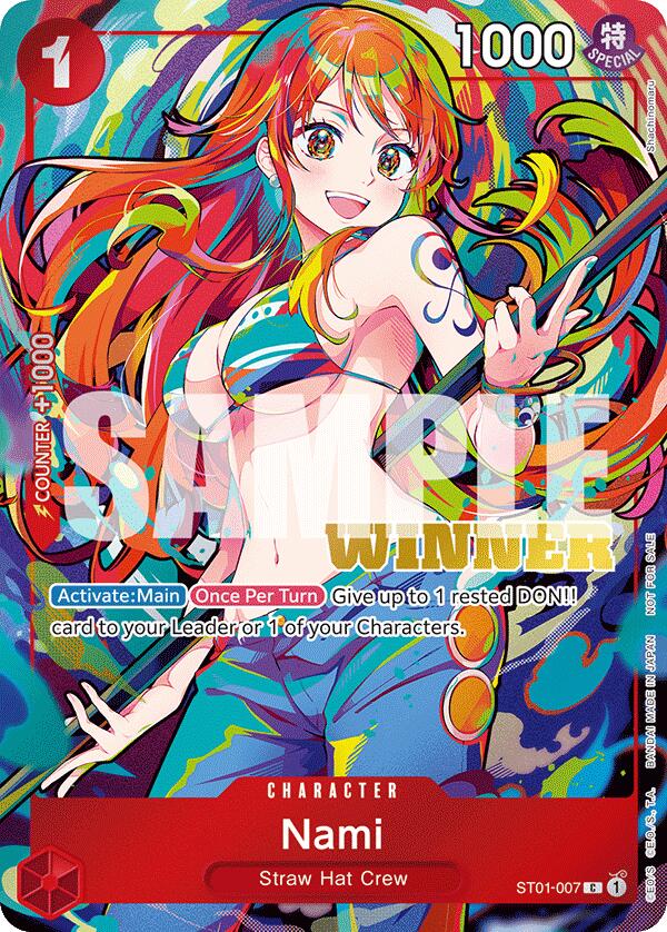 Nami (2025 New Year Event) [Winner] [One Piece Promotion Cards] | Devastation Store