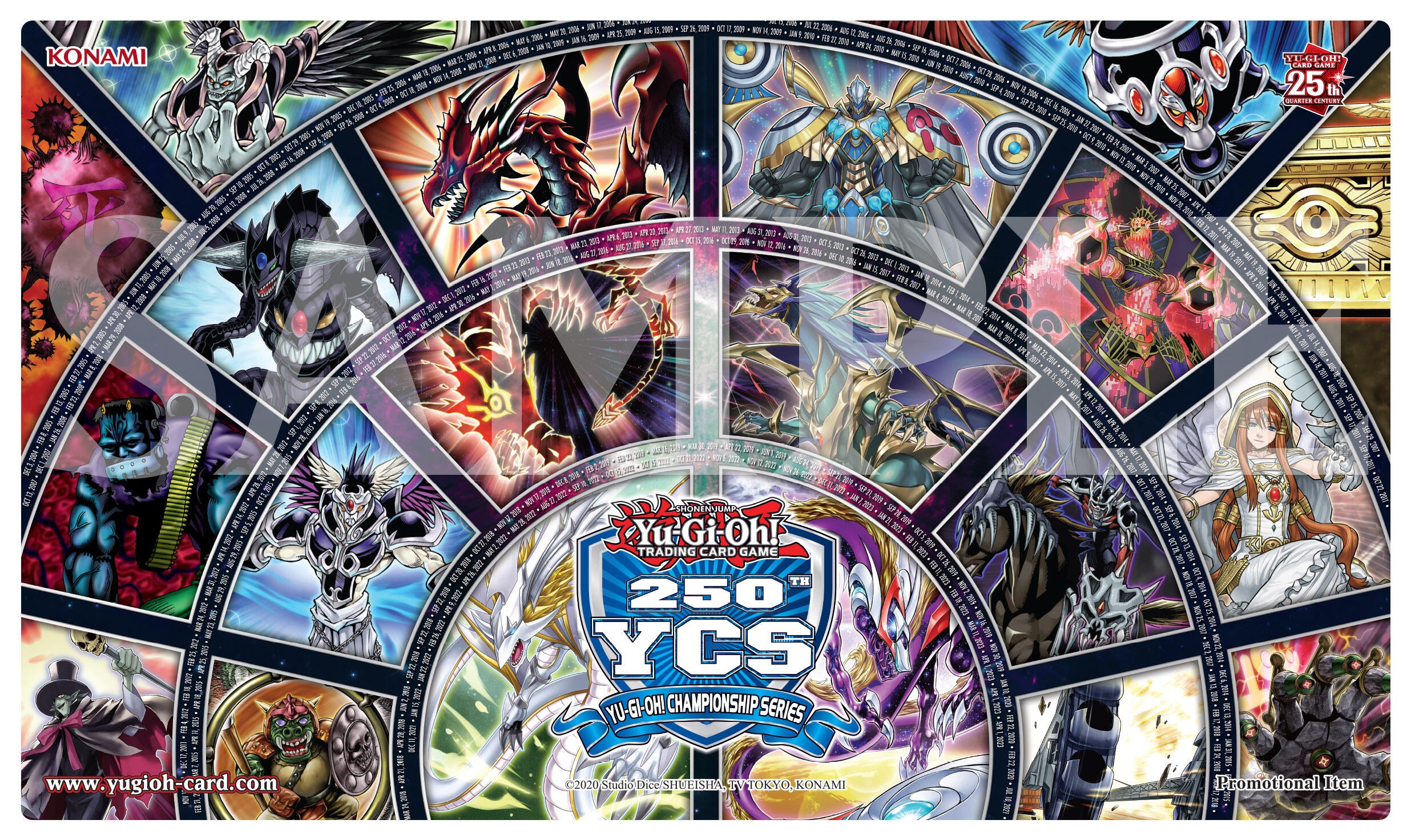 Yu-Gi-Oh! Championship Series - Game Mat (250th Championship Participation 2023) | Devastation Store