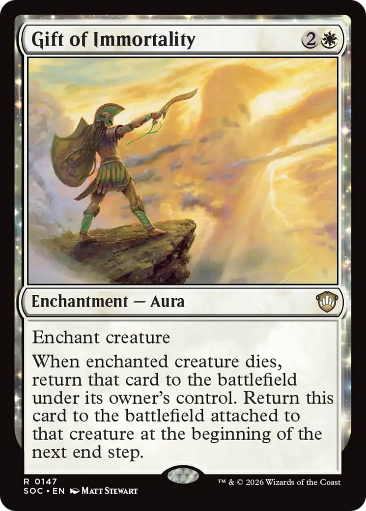 Gift of Immortality [Secrets of Strixhaven Commander] | Devastation Store