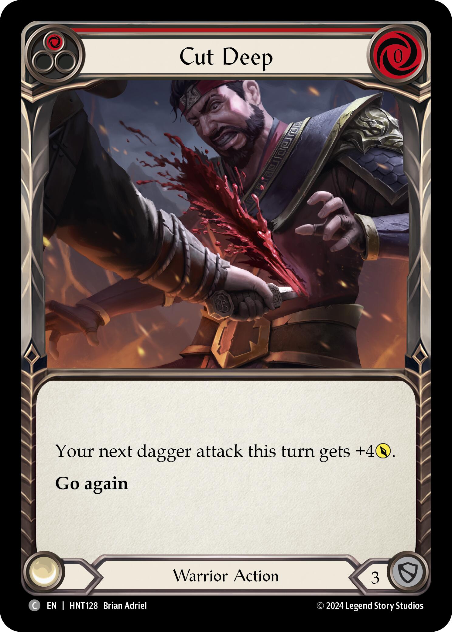 Cut Deep (Red) [HNT128] (The Hunted)  Rainbow Foil | Devastation Store