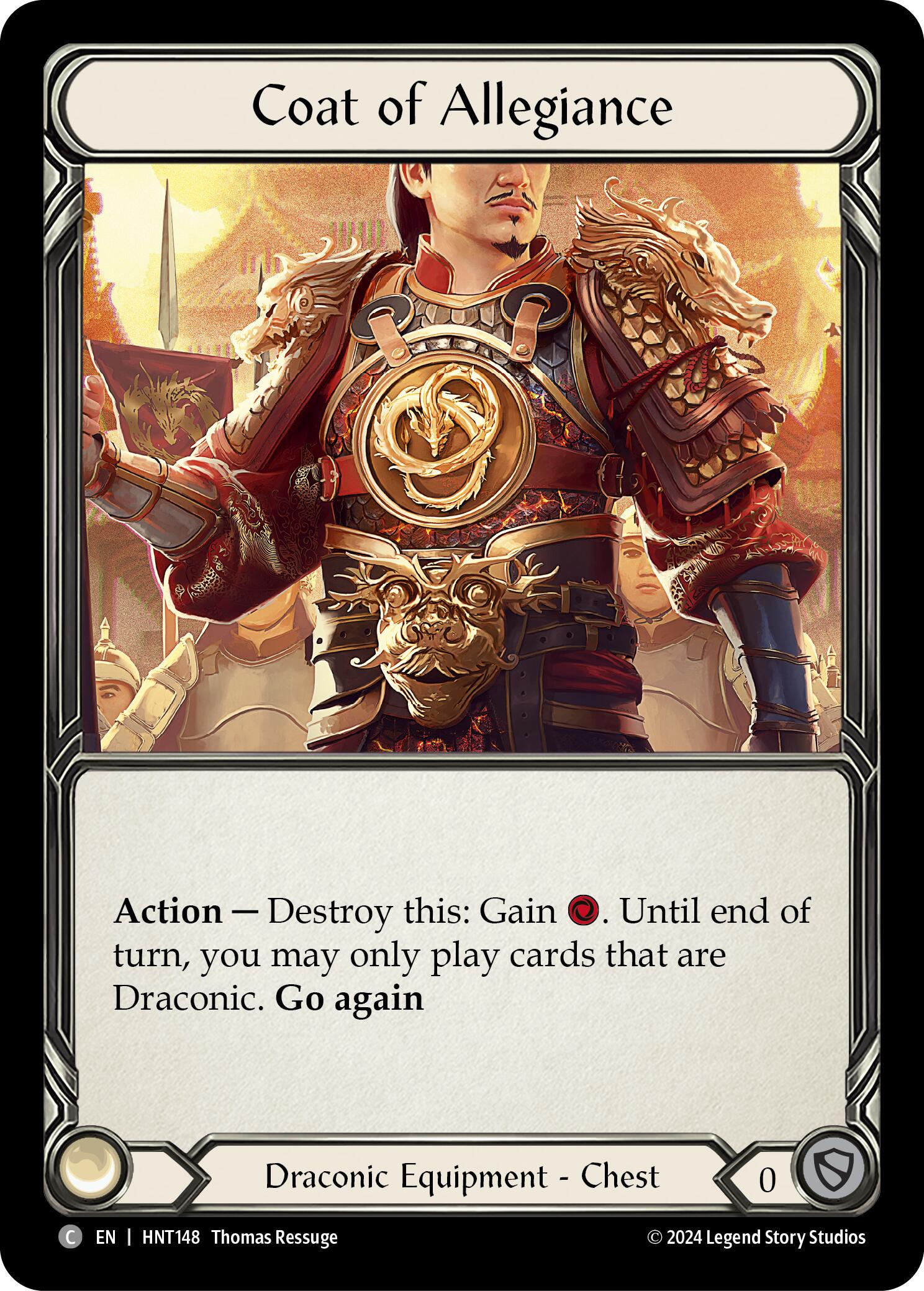 Coat of Allegiance [HNT148] (The Hunted) | Devastation Store