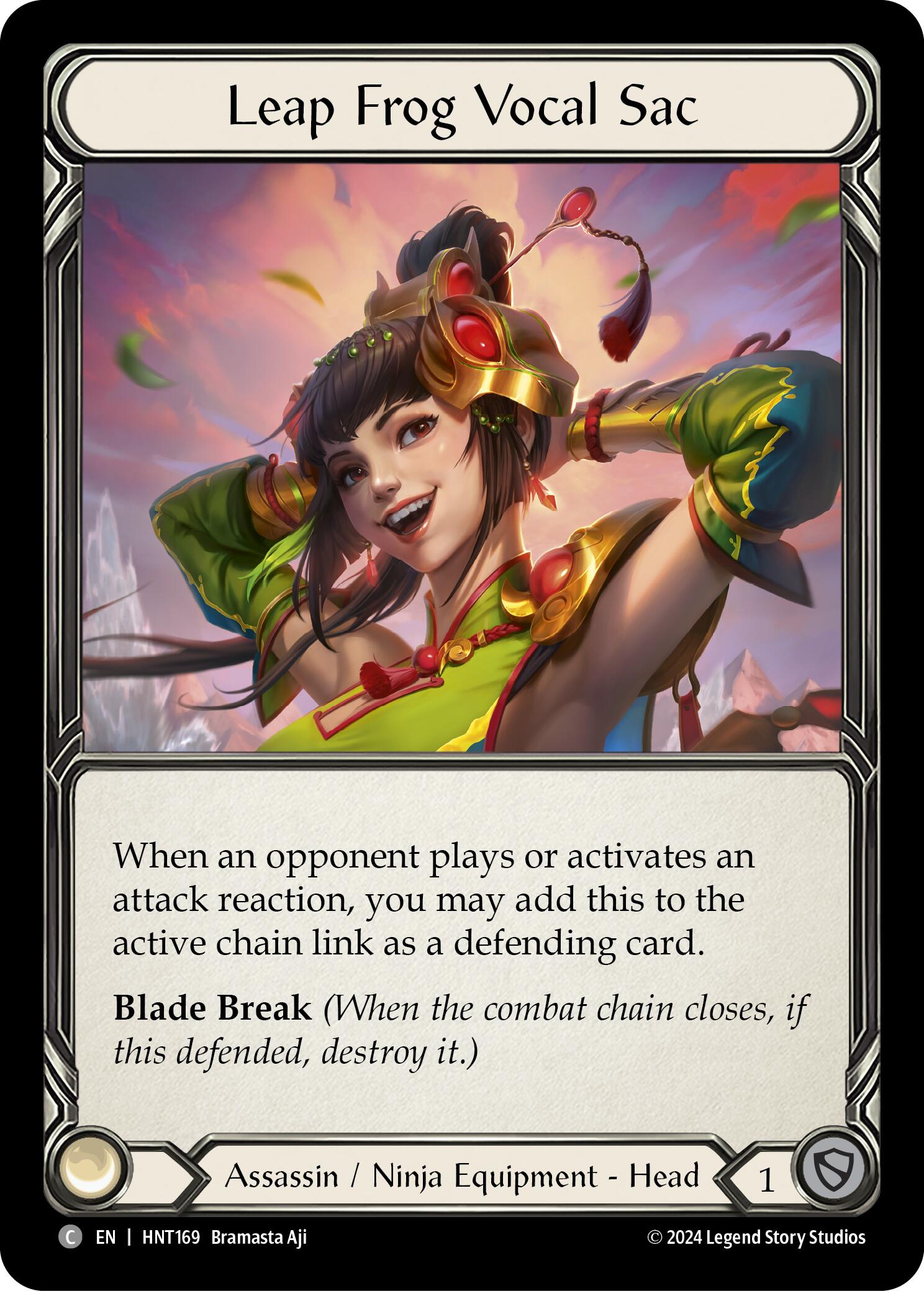 Leap Frog Vocal Sac [HNT169] (The Hunted)  Cold Foil | Devastation Store