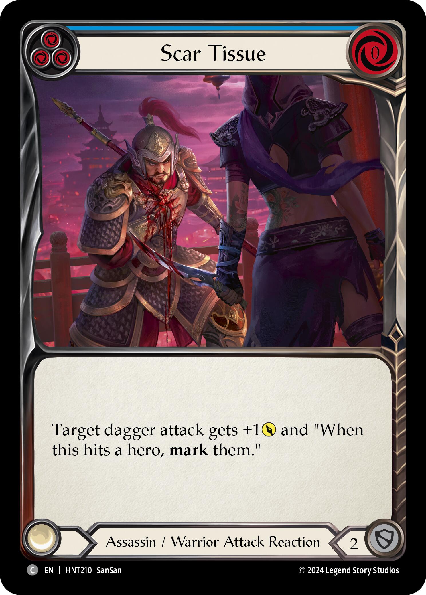 Scar Tissue (Blue) [HNT210] (The Hunted) | Devastation Store