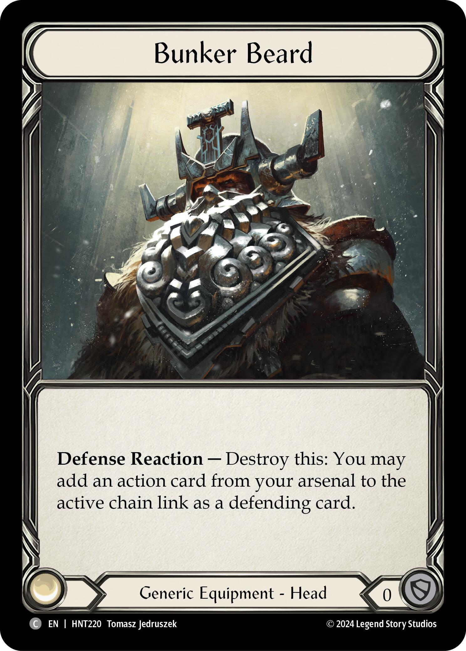 Bunker Beard [HNT220] (The Hunted)  Cold Foil | Devastation Store