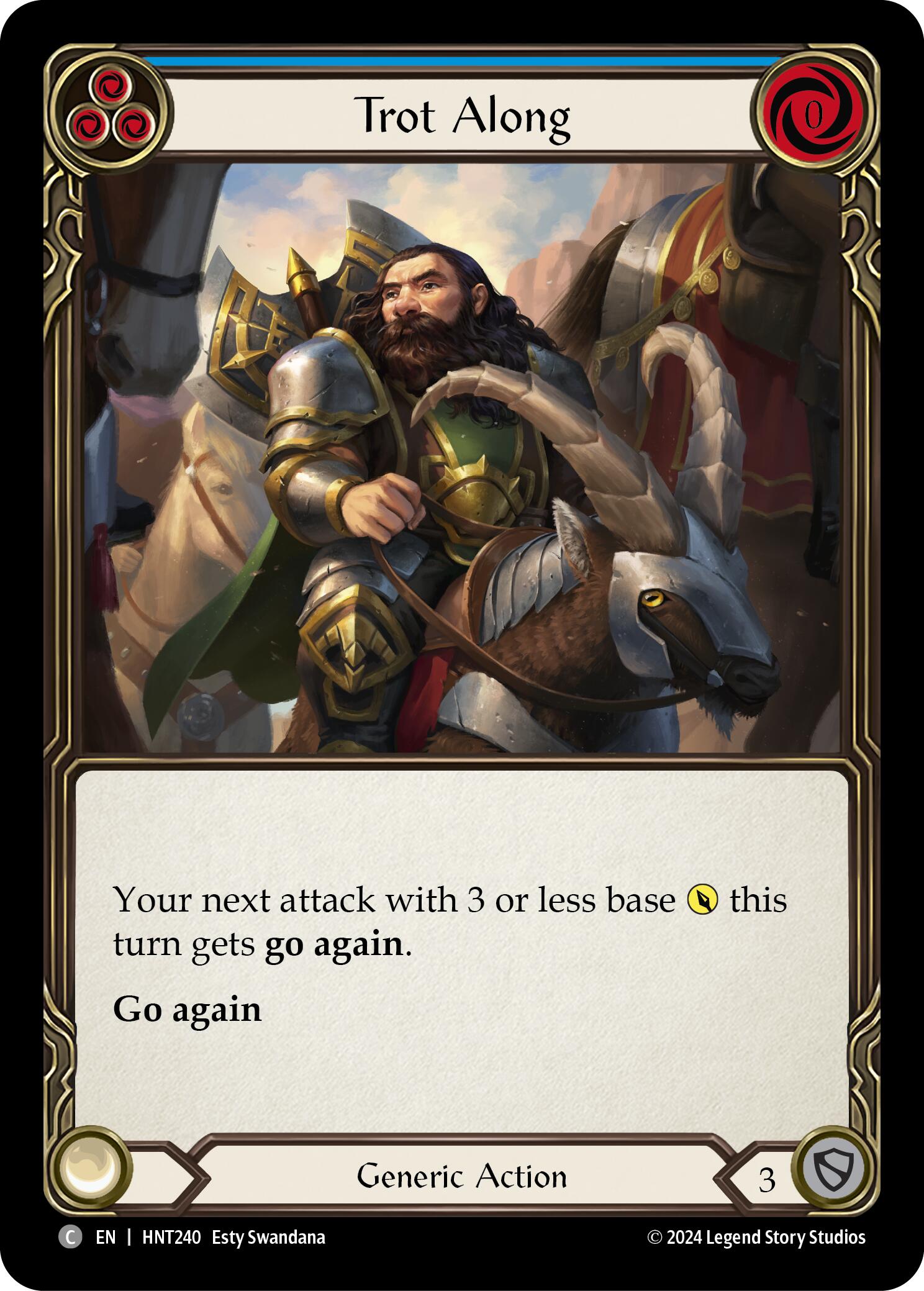 Trot Along (Blue) [HNT240] (The Hunted) | Devastation Store