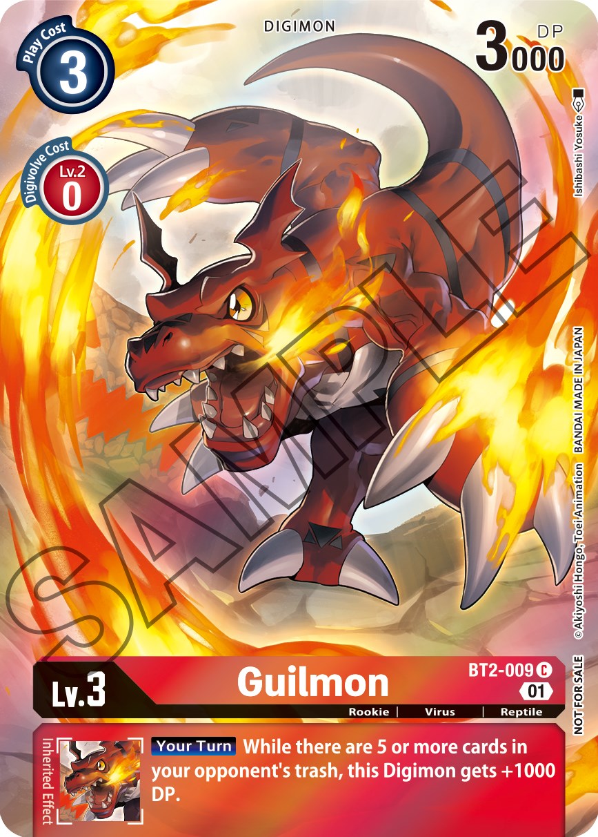Guilmon [BT2-009] (Tamer's Card Set 1) [Release Special Booster Promos] | Devastation Store