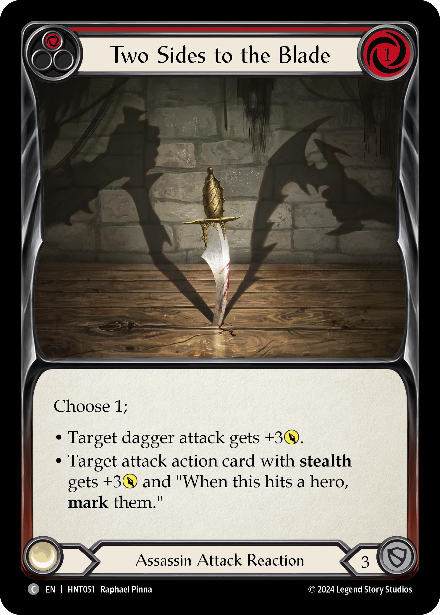 Two Sides to the Blade [HNT051] (The Hunted) | Devastation Store