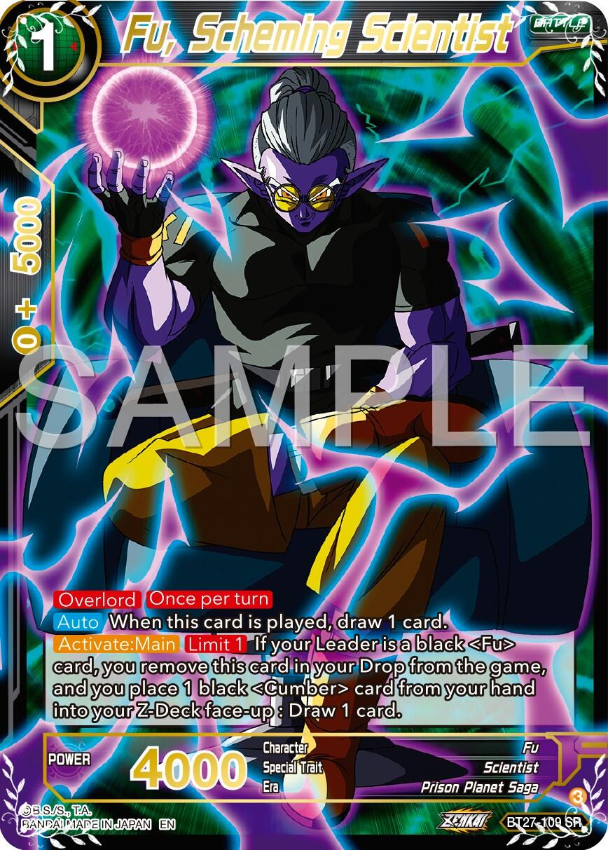 Fu, Scheming Scientist (BT27-109) [History of Z] | Devastation Store
