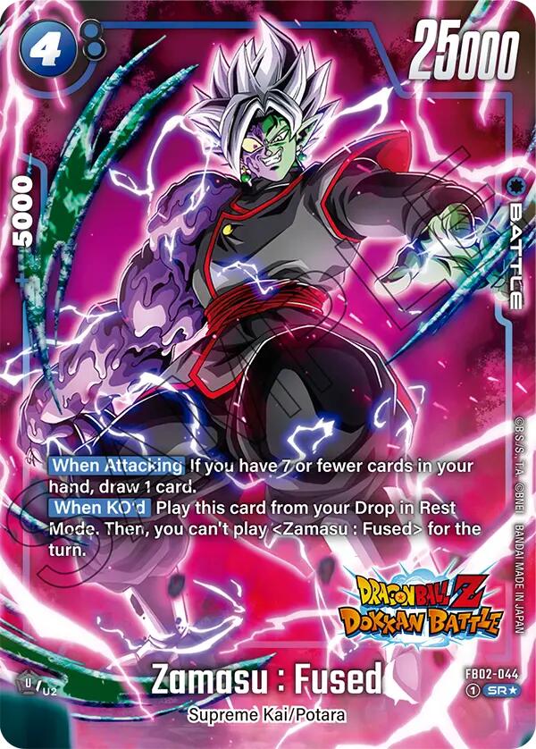 Zamasu : Fused (FB02-044) (Dragon Ball Z Dokkan Battle Alternate Art) [Blazing Aura] - Devastation Store | Devastation Store