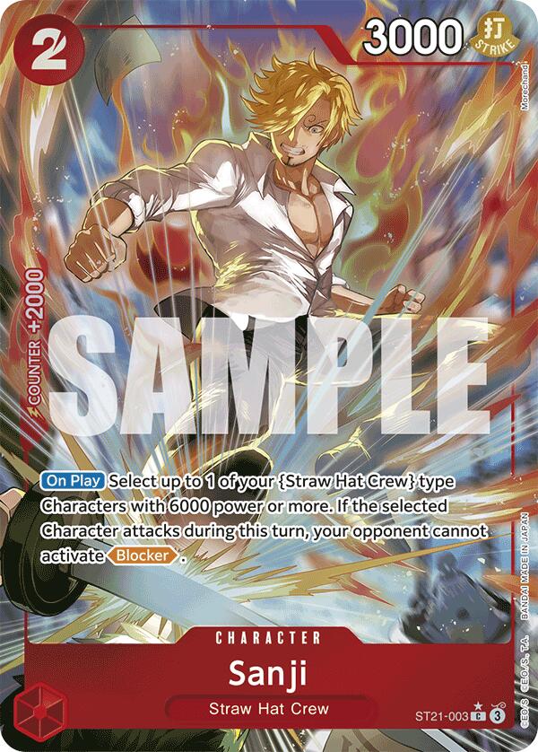 Sanji (Parallel) [Starter Deck EX: Gear 5] | Devastation Store