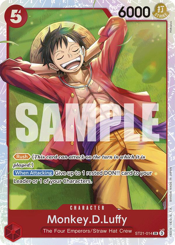 Monkey.D.Luffy [Starter Deck EX: Gear 5] | Devastation Store