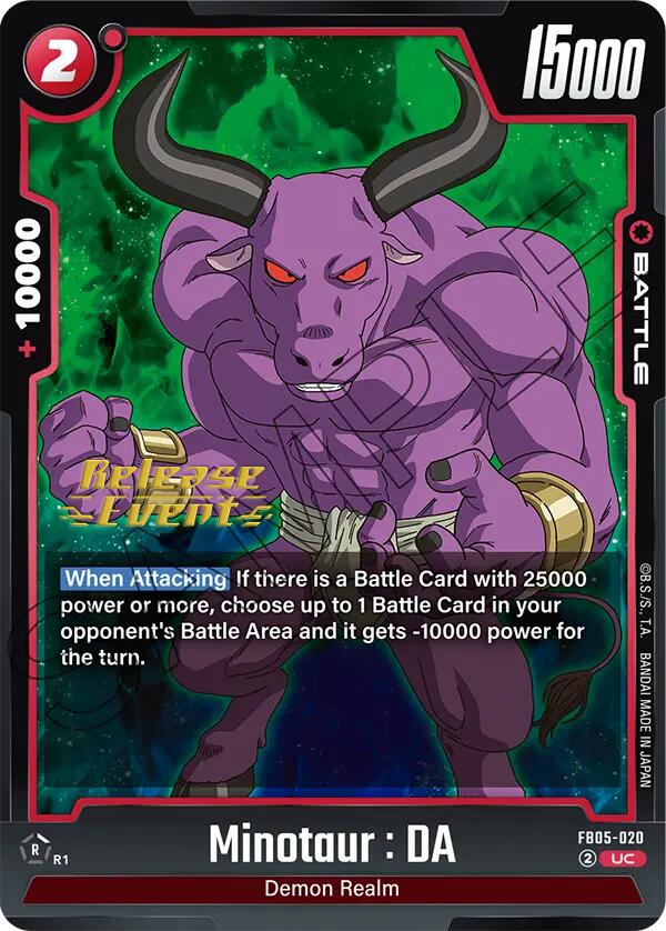 Minotaur : DA [New Adventure Release Event Cards] | Devastation Store