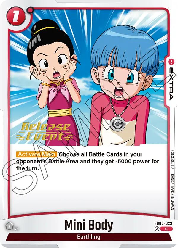 Mini Body [New Adventure Release Event Cards] | Devastation Store