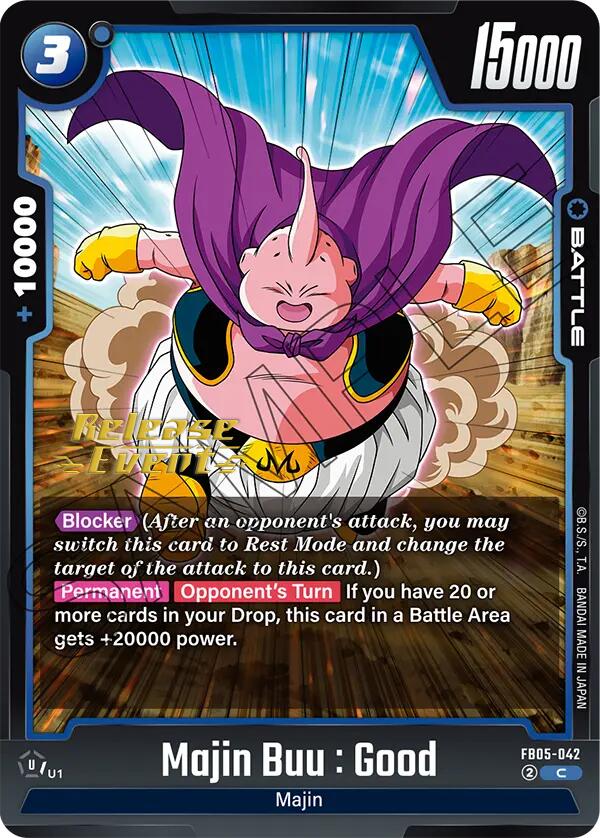 Majin Buu : Good [New Adventure Release Event Cards] | Devastation Store