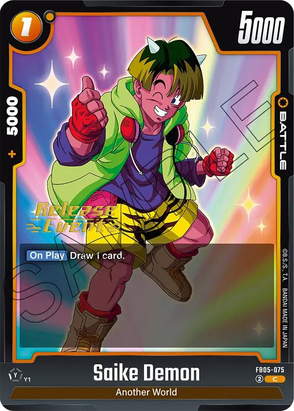 Saike Demon [New Adventure Release Event Cards] | Devastation Store