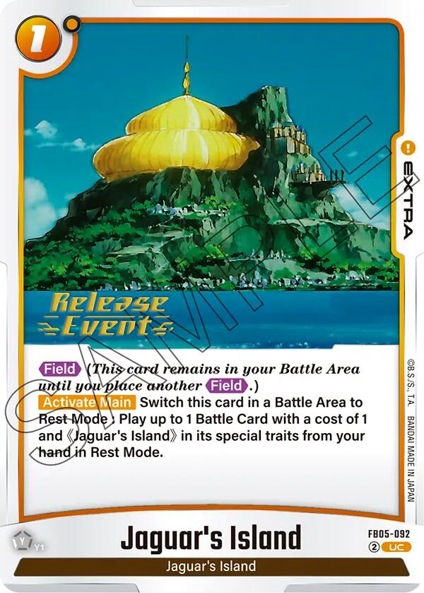 Jaguar's Island [New Adventure Release Event Cards] | Devastation Store