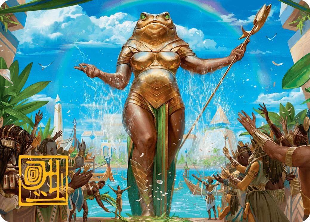 Sab-Sunen, Luxa Embodied Art Card (Gold-Stamped Signature) [Aetherdrift Art Series] | Devastation Store