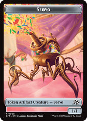 Servo // Thopter (0009) Double-Sided Token [Aetherdrift Tokens] | Devastation Store
