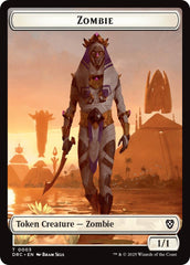 Champion of Wits // Zombie (0003) Double-Sided Token [Aetherdrift Tokens] | Devastation Store