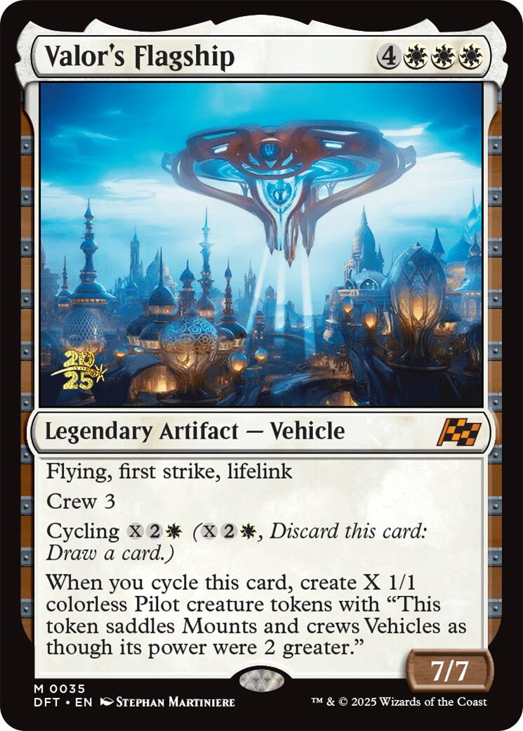 Valor's Flagship [Aetherdrift Prerelease Promos] | Devastation Store