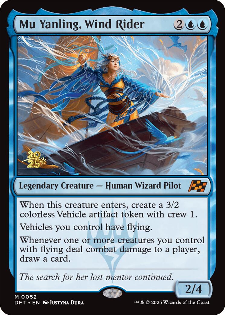 Mu Yanling, Wind Rider [Aetherdrift Prerelease Promos] | Devastation Store