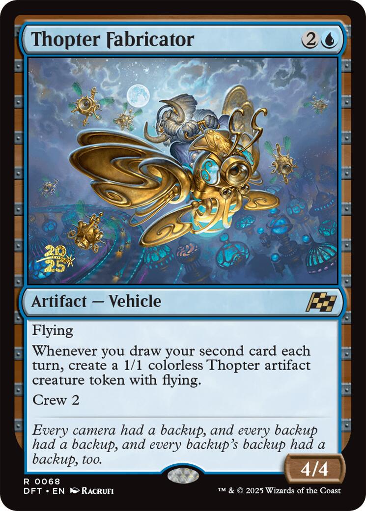 Thopter Fabricator [Aetherdrift Prerelease Promos] | Devastation Store