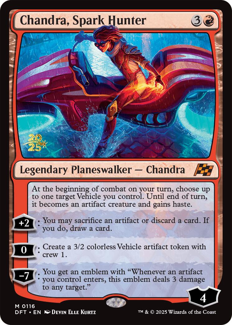 Chandra, Spark Hunter [Aetherdrift Prerelease Promos] | Devastation Store