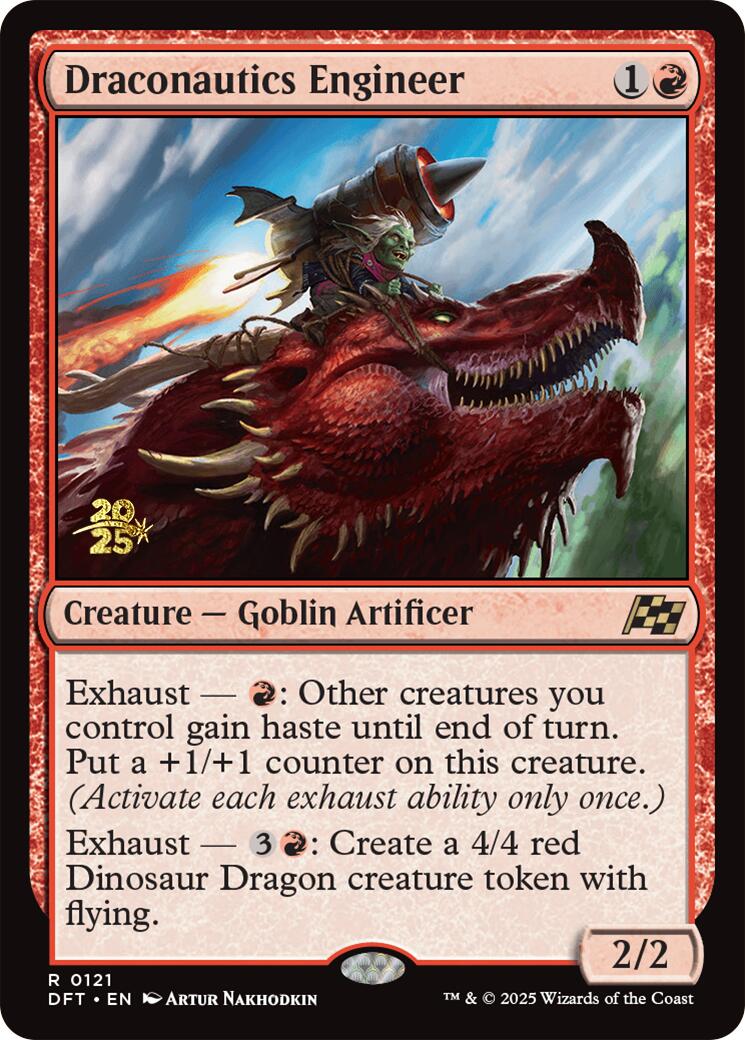 Draconautics Engineer [Aetherdrift Prerelease Promos] | Devastation Store