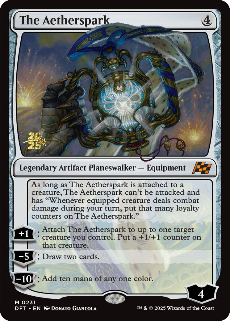 The Aetherspark [Aetherdrift Prerelease Promos] | Devastation Store