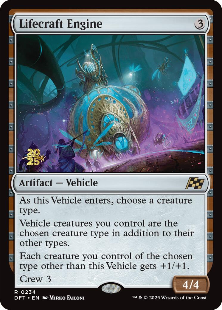 Lifecraft Engine [Aetherdrift Prerelease Promos] | Devastation Store