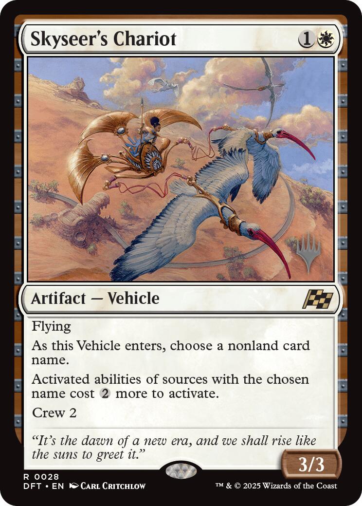 Skyseer's Chariot [Aetherdrift Promos] | Devastation Store