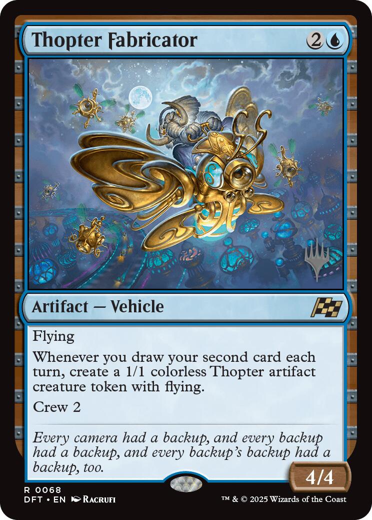 Thopter Fabricator [Aetherdrift Promos] | Devastation Store