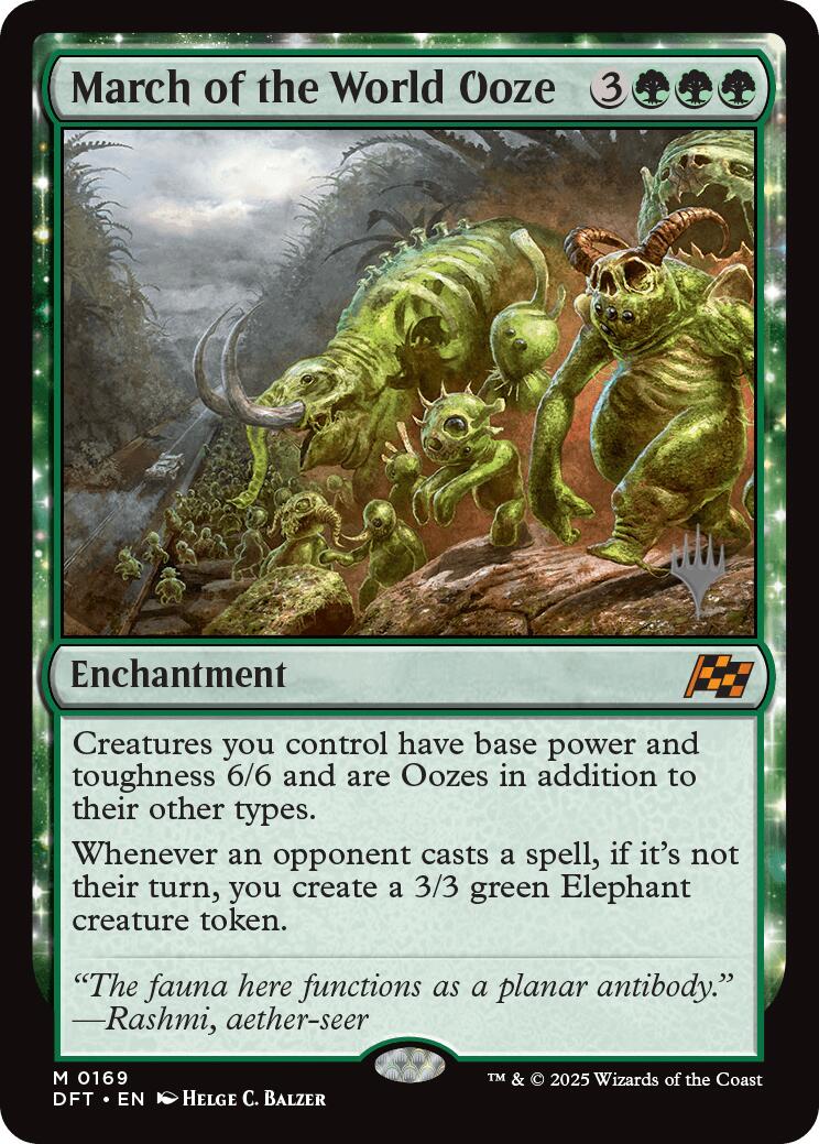 March of the World Ooze [Aetherdrift Promos] | Devastation Store
