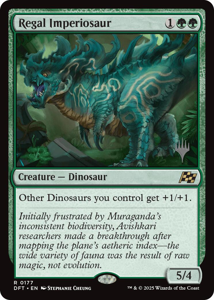Regal Imperiosaur [Aetherdrift Promos] | Devastation Store