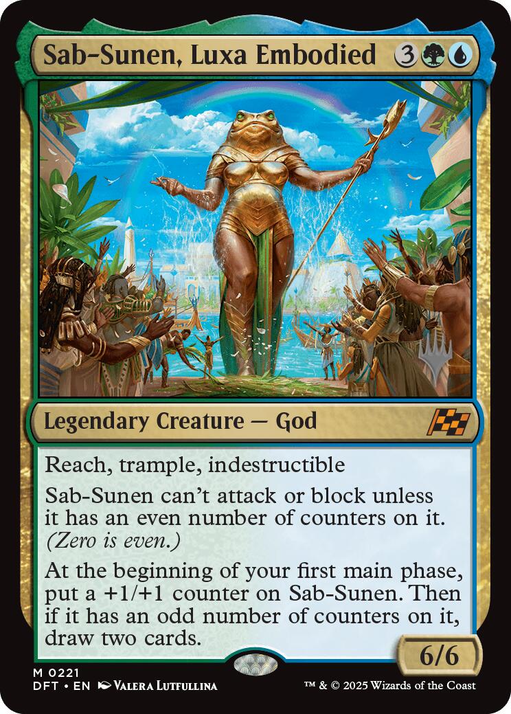 Sab-Sunen, Luxa Embodied [Aetherdrift Promos] | Devastation Store