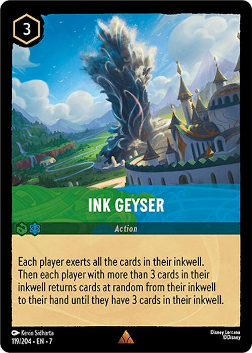 Ink Geyser (119/204) [Archazia's Island] | Devastation Store