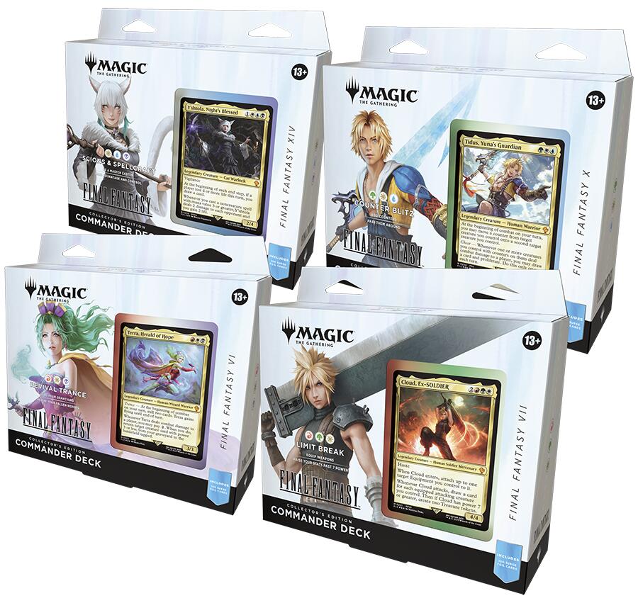 FINAL FANTASY - Commander Deck: Collector's Edition Display | Devastation Store