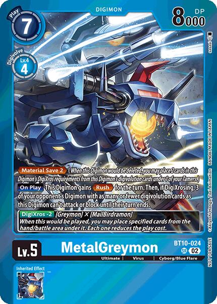 MetalGreymon [BT10-024] (Special Event Pack 2025) [Xros Encounter Promos] | Devastation Store