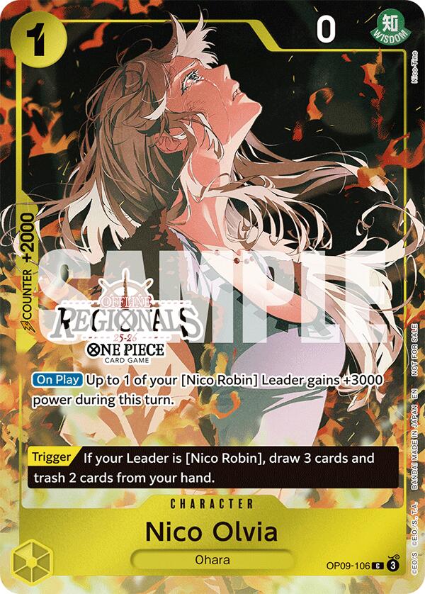 Nico Olvia (Offline Regional Participation Pack 2025 Vol.1) [One Piece Promotion Cards] | Devastation Store