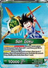 Son Goku // Son Goku & Bulma, First Encounter (SLR) (BT27-044) [History of Z] | Devastation Store