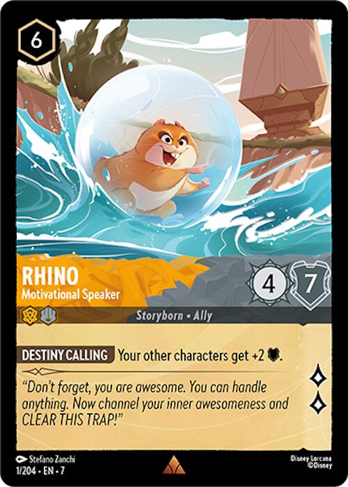 Rhino - Motivational Speaker (1/204) [Archazia's Island] | Devastation Store