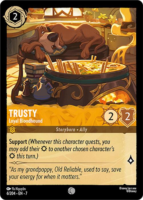 Trusty - Loyal Bloodhound (6/204) [Archazia's Island] | Devastation Store